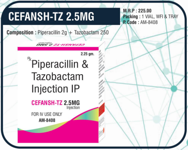 CEFANSH-TZ 2.5MG (Piperacillin 2g + Tazobactam 250mg)