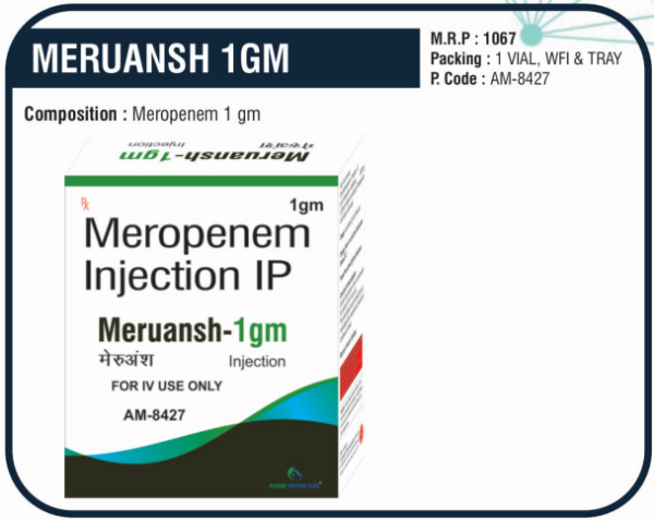 MERUANSH-1GM (Meropenem 1 gm)