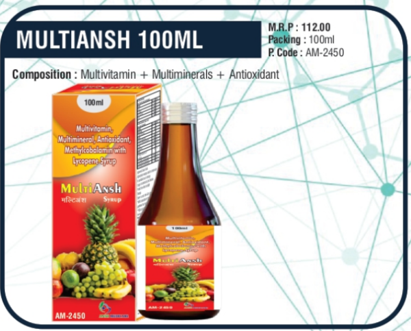 MULTIANSH (Multivitamin + Multiminerals + Antioxidant)